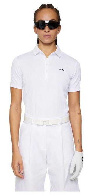 J.Lindeberg Izara polo femme, blanc