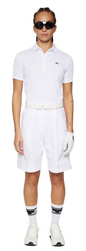 J.Lindeberg Izara polo femme, blanc