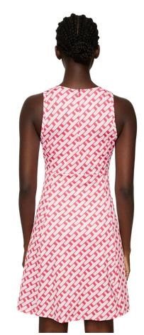 J.Lindeberg Cora Print robe femme, tour geo pink