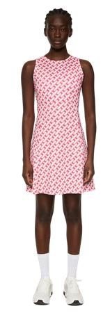 J.Lindeberg Cora Print robe femme, tour geo pink