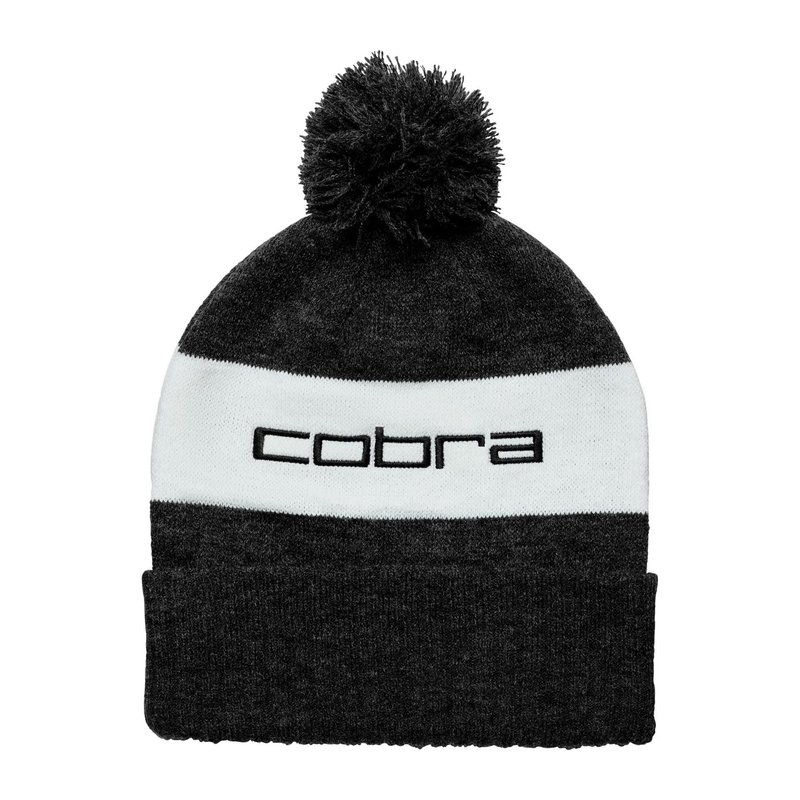 Cobra Pom Beanie bonnet d'hiver, puma black/white glow