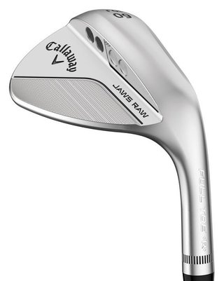 DEMO Callaway Jaws Raw Full Toe Chrome wedge, acier