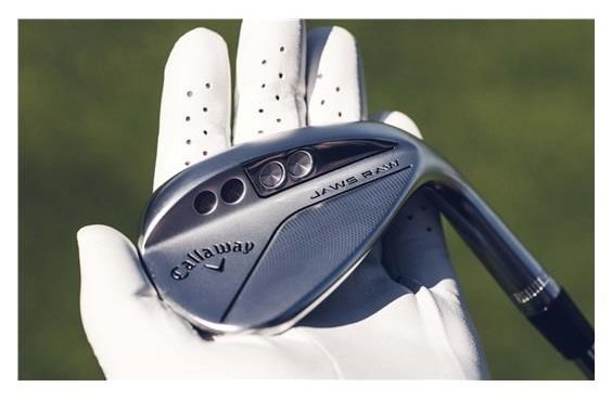 DEMO Callaway Jaws Raw Full Toe Chrome wedge, acier
