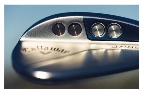 DEMO Callaway Jaws Raw Full Toe Chrome wedge, acier