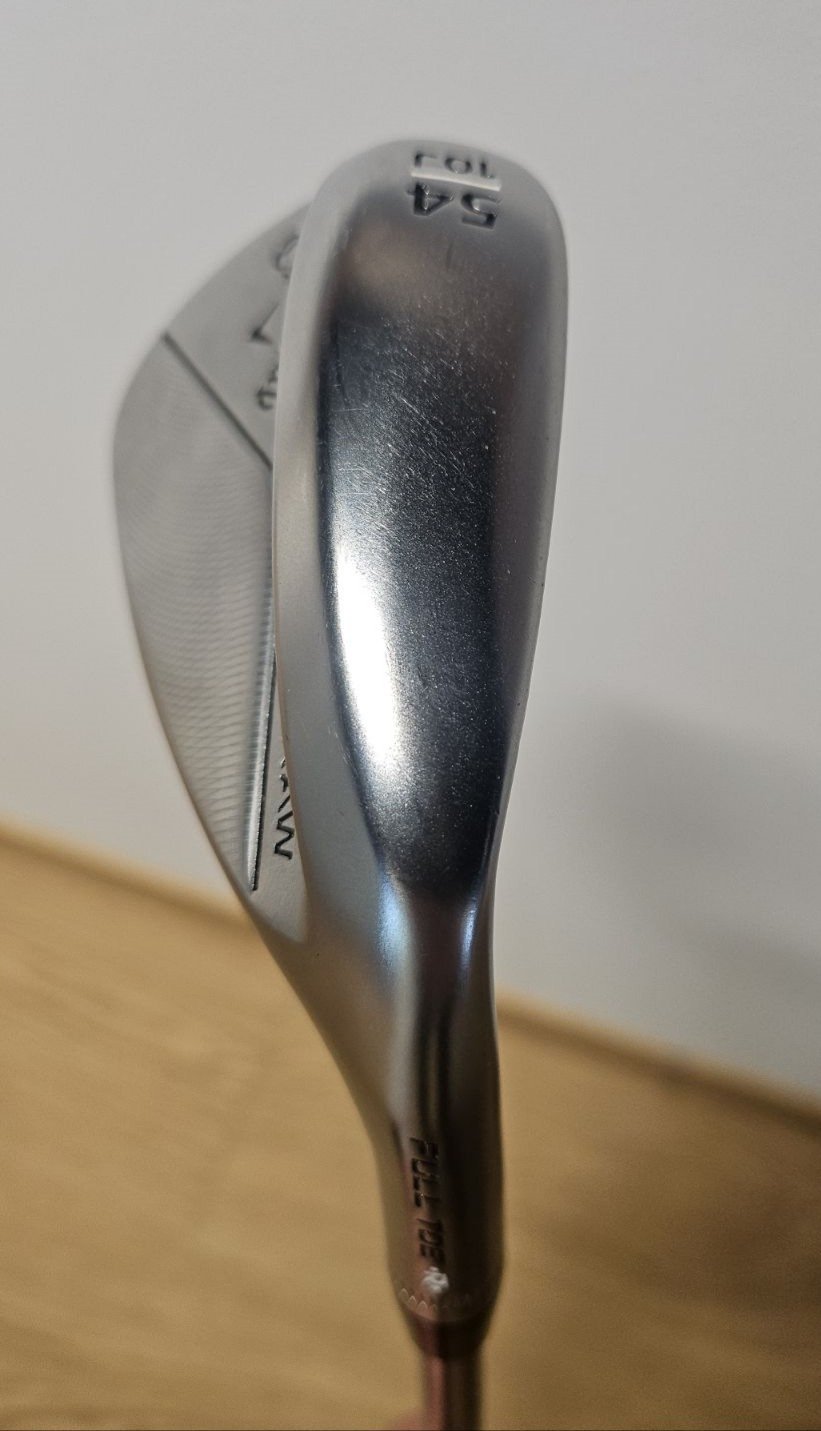 DEMO Callaway Jaws Raw Full Toe Chrome wedge, acier
