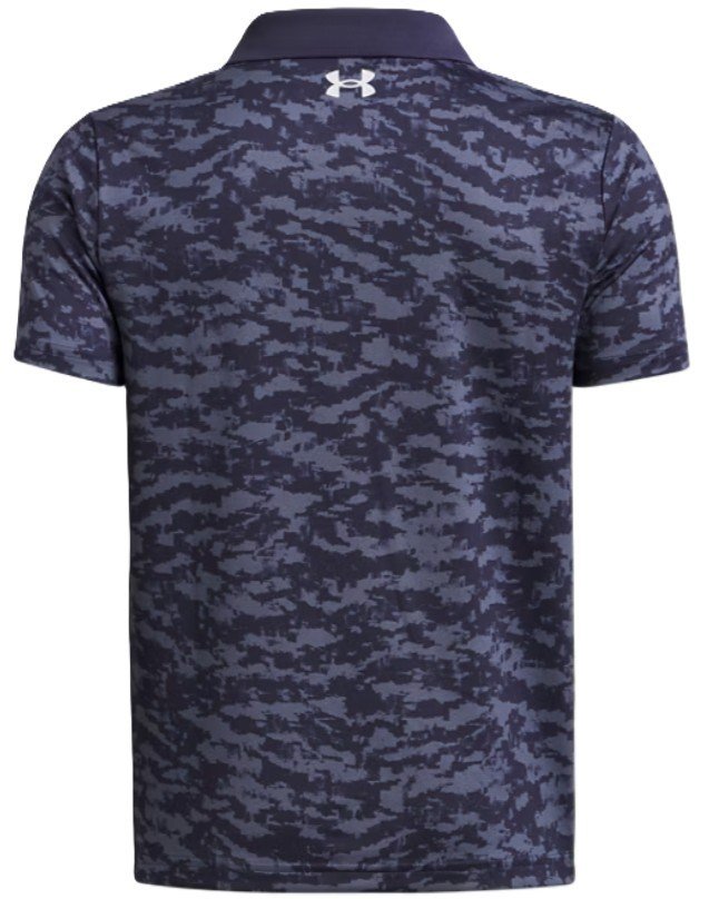 Under Armour Matchplay Printed polo junior garçon, midnight navy