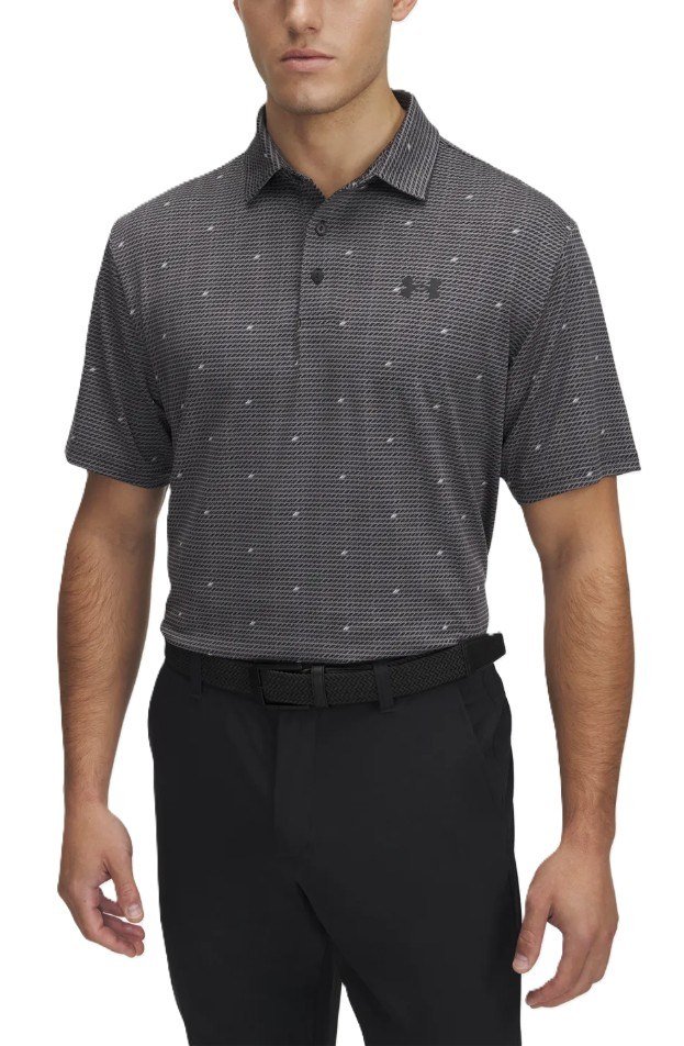 Under Armour Playoff 3.0 Printed polo homme, castlerock
