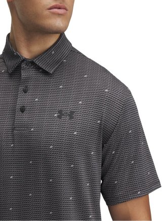 Under Armour Playoff 3.0 Printed polo homme, castlerock