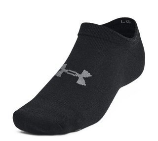 Under Armour Essential No Show chaussettes unisex, noires