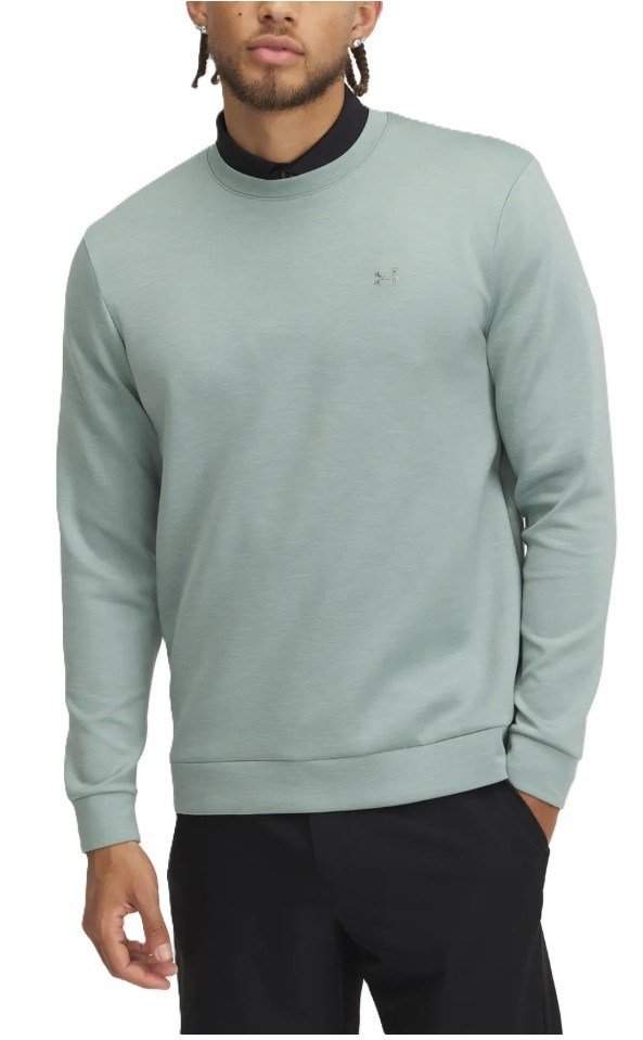 Under Armour Drive Midlayer Crew sweat homme, silica green