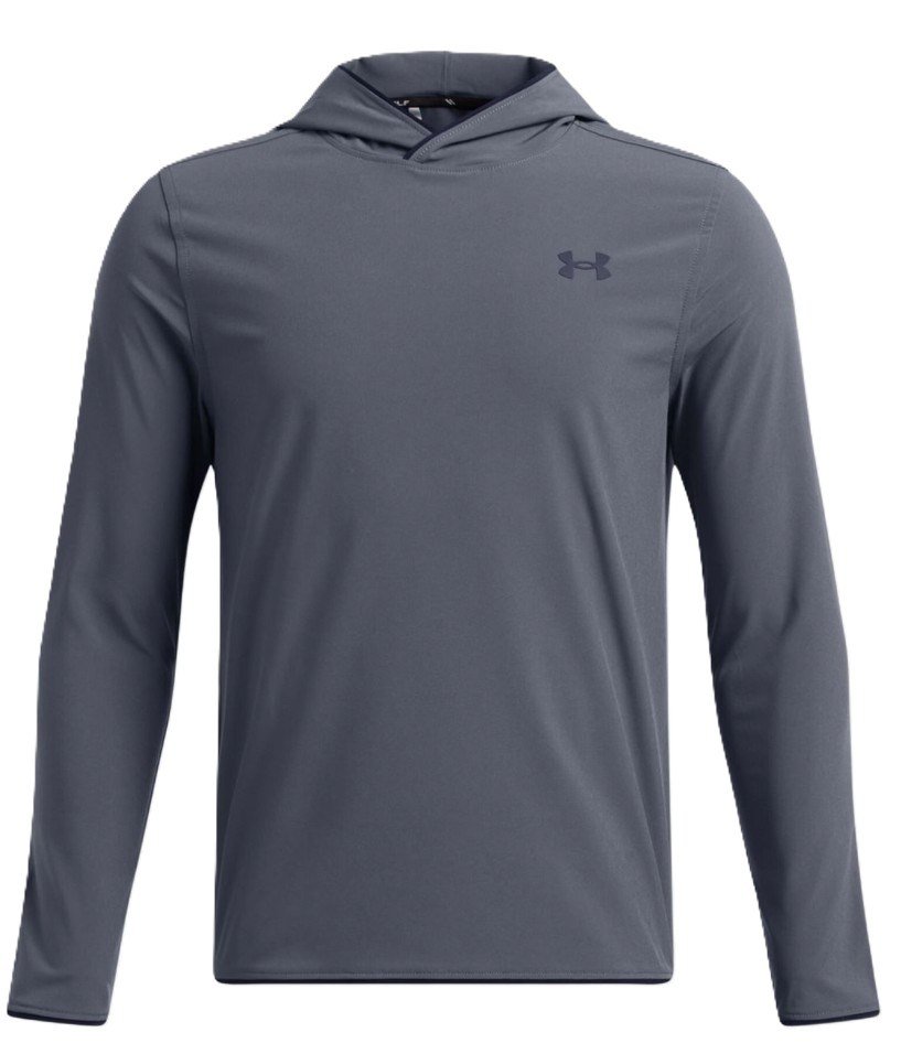 Under Armour Drive boys hoodie, downpour gray