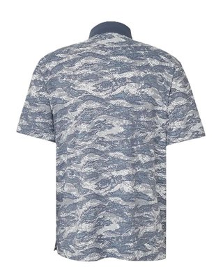 Under Armour Drive Chill Printed polo homme, downpour gray