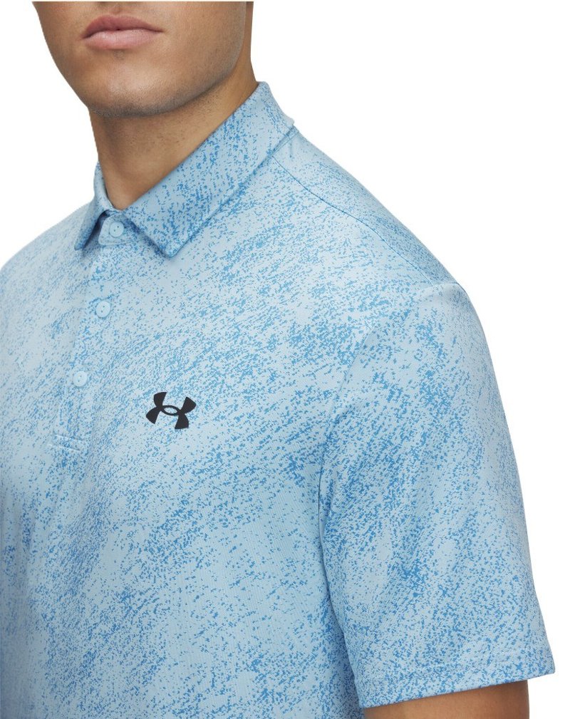 Under Armour Drive Jacquard polo homme, stream