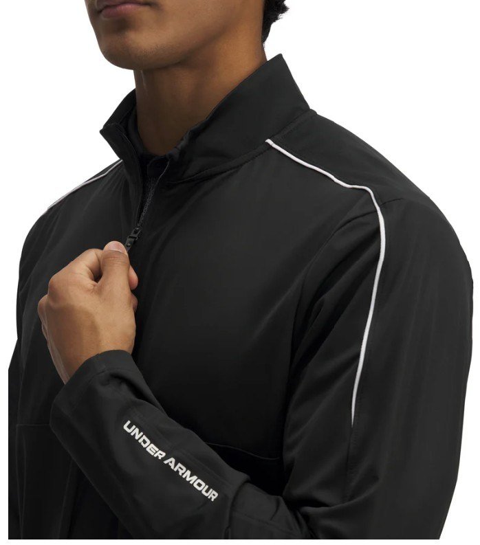 Under Armour Drive Wind Half Zip veste homme, noir