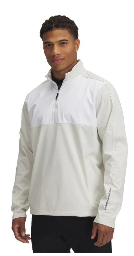 Under Armour Drive Wind Half Zip veste homme, summit white