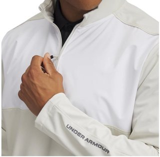 Under Armour Drive Wind Half Zip veste homme, summit white