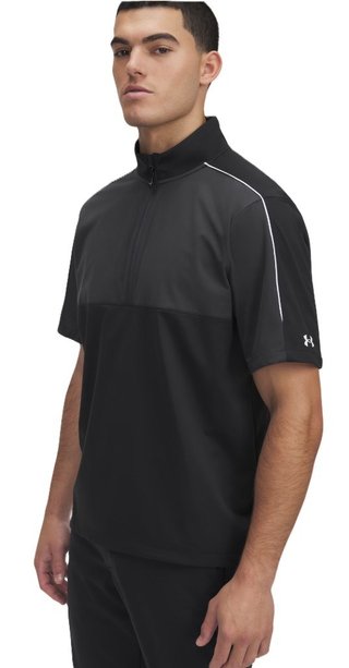 Under Armour Drive Wind Short Sleeve veste homme, noire