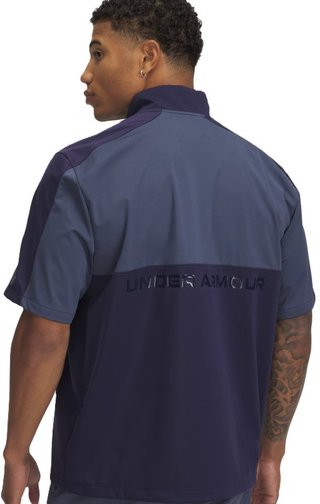 Under Armour Drive Wind Short Sleeve veste homme, midnight navy