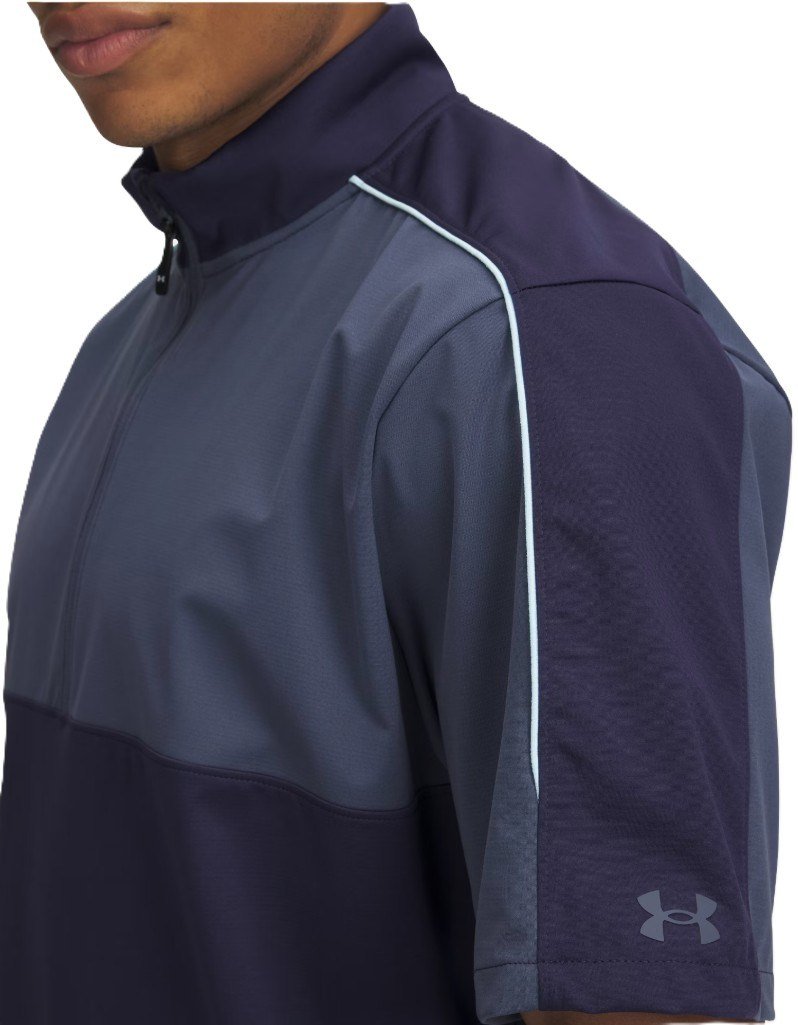 Under Armour Drive Wind Short Sleeve veste homme, midnight navy
