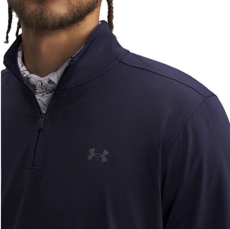 Under Armour Drive 1/4 Zip hoodie homme, midnight navy