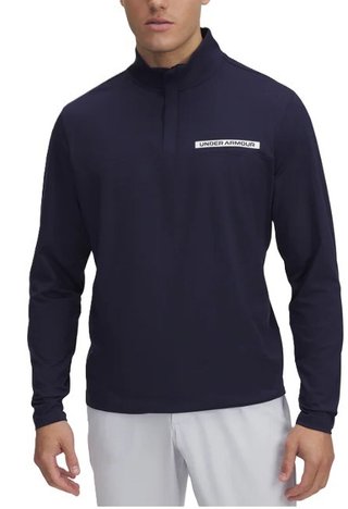 Under Armour T2G 1/4 Zip sweat homme, midnight navy