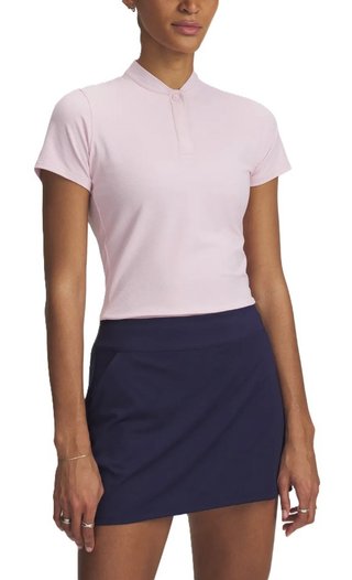 Under Armour Drive Chill SS polo femme, prime pink