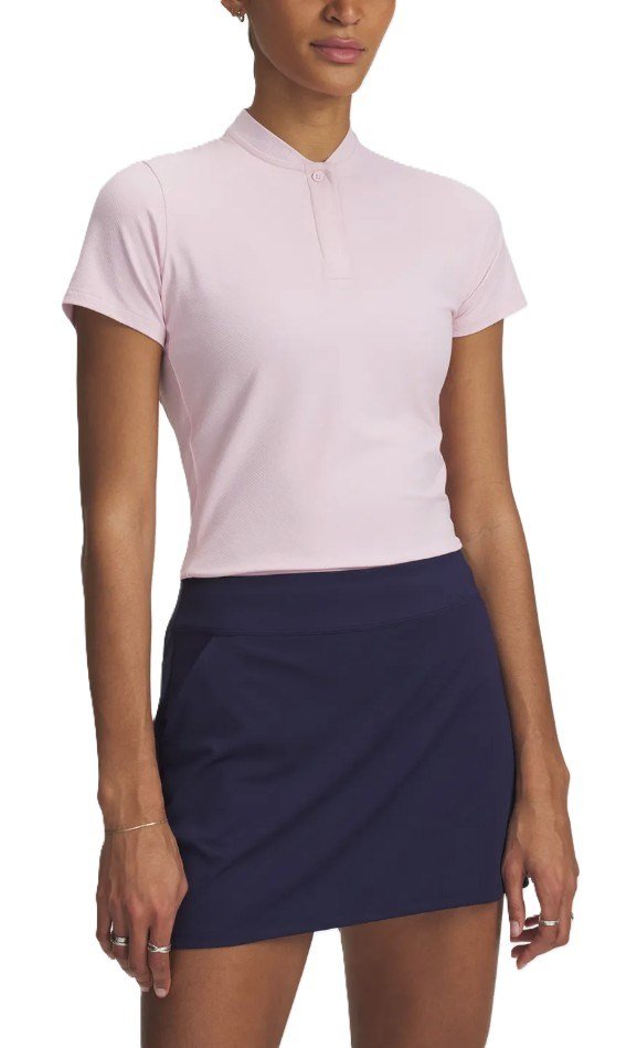 Under Armour Drive Chill SS polo femme, prime pink