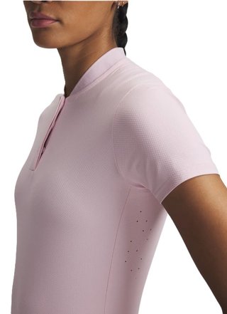 Under Armour Drive Chill SS polo femme, prime pink