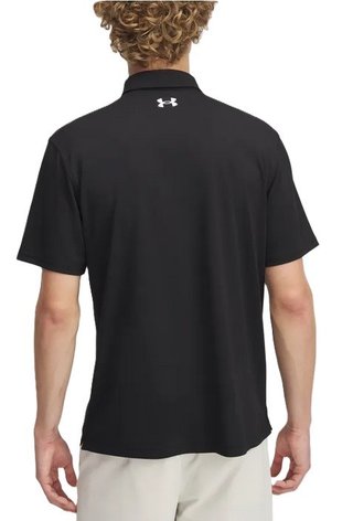 Under Armour T2G Pique polo homme, noir