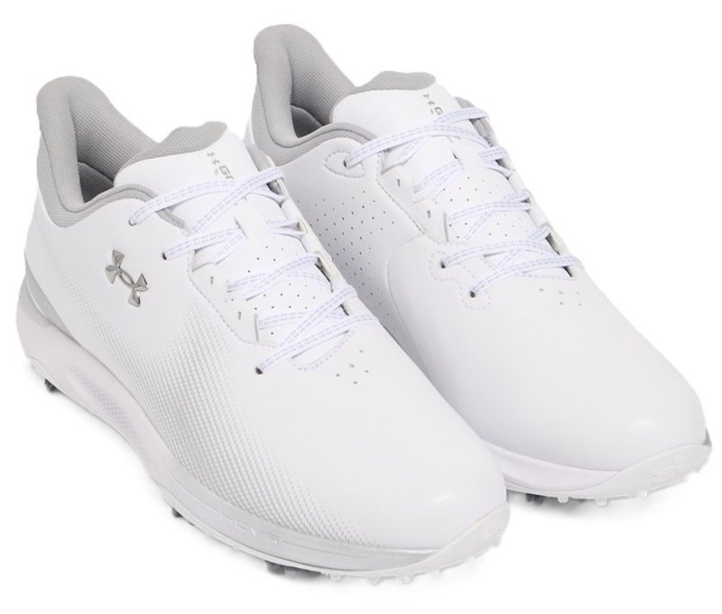 Under Armour Drive Fade chaussures de golf homme, blanches