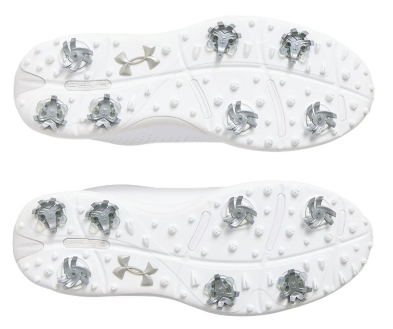 Under Armour Drive Fade chaussures de golf homme, blanches