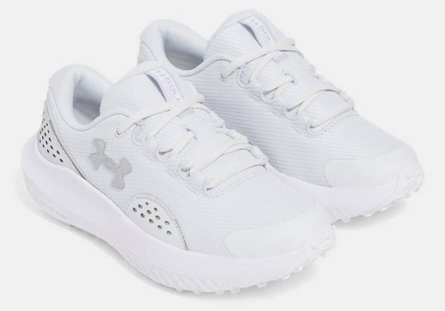 Under Armour Surge Golf chaussures de golf femme, blanches