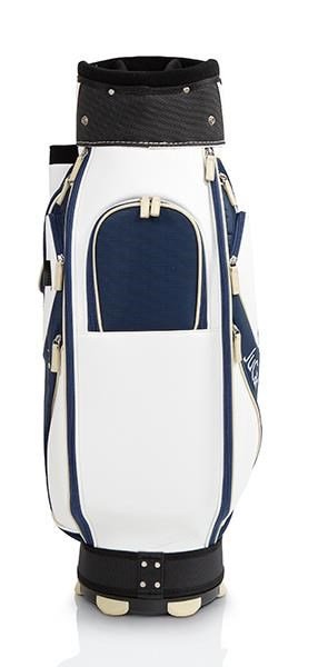 JuCad Style cart bag, blanc/bleu