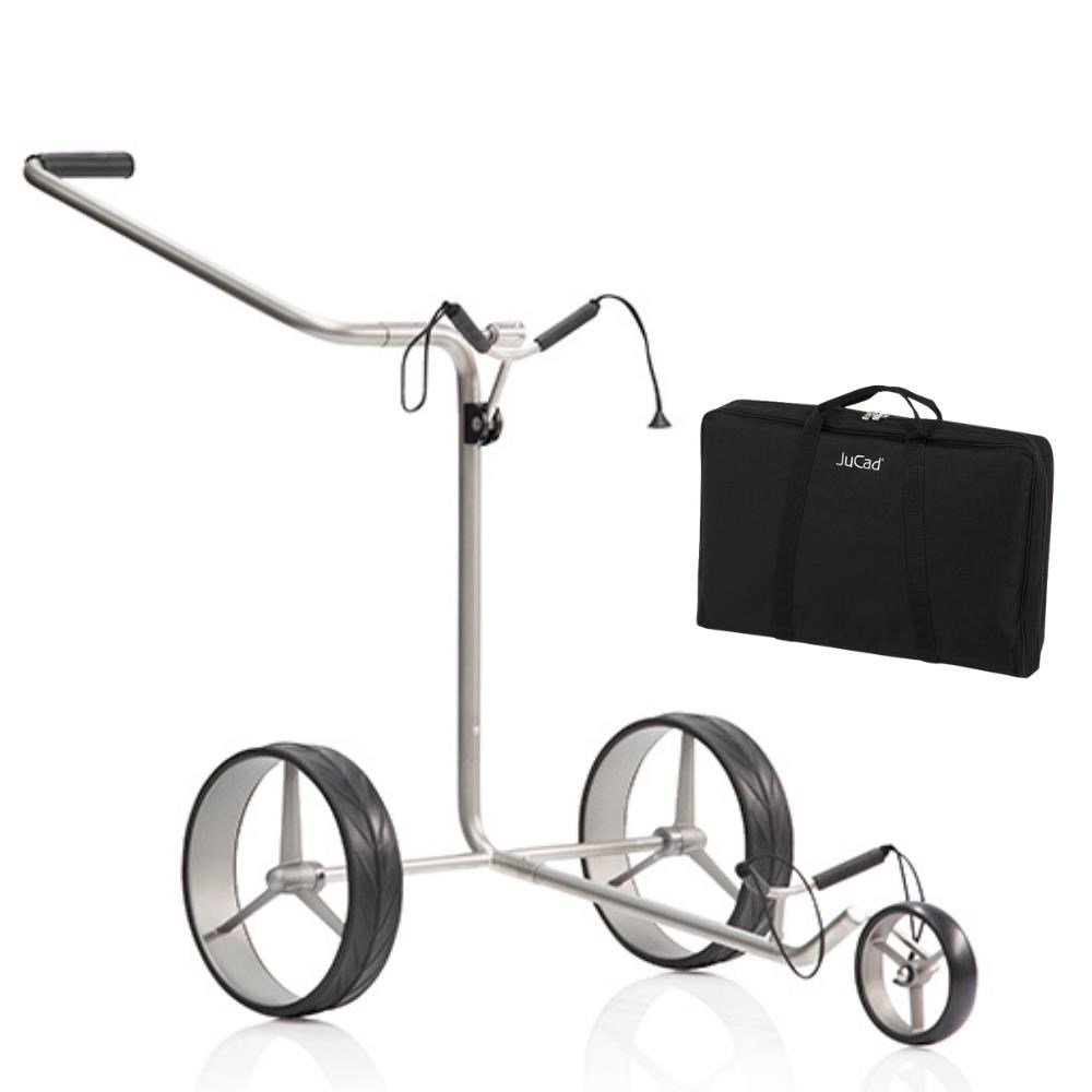 JuCad Titan chariot manuel 3 roues + sac de transport JTT, titanium