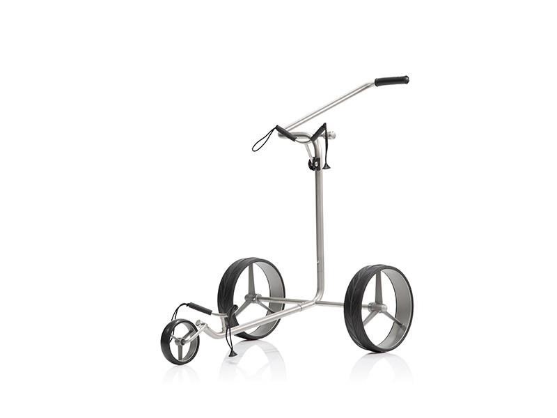 JuCad Titan chariot manuel 3 roues + sac de transport JTT, titanium