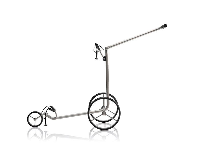 JuCad Titan chariot manuel 3 roues + sac de transport JTT, titanium