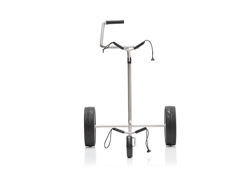 JuCad Titan chariot manuel 3 roues + sac de transport JTT, titanium