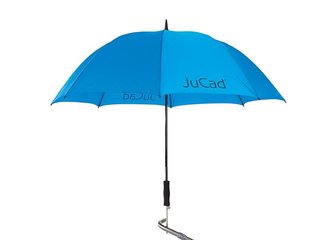 JuCad parapluie de golf télescopique 68" avec épingle, bleu