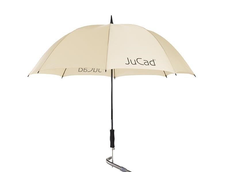 JuCad parapluie de golf télescopique 68" avec épingle, beige