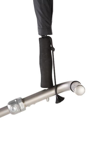 JuCad parapluie de golf télescopique 68" avec épingle, beige