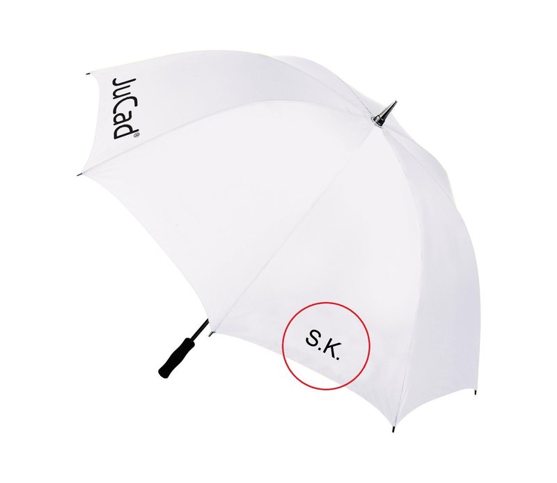 JuCad parapluie de golf télescopique 68" avec épingle, beige