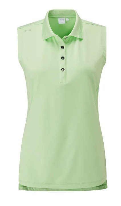 PING Solene Sleeveless polo femme, mint