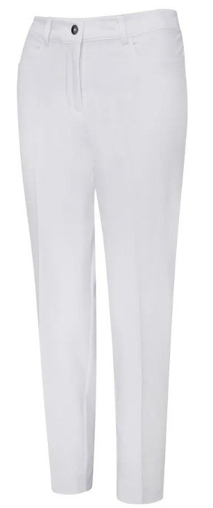PING Vic Tapered pantalon femme, blanc