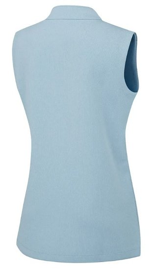 PING Lyla Half Zip gilet femme, bleu marl