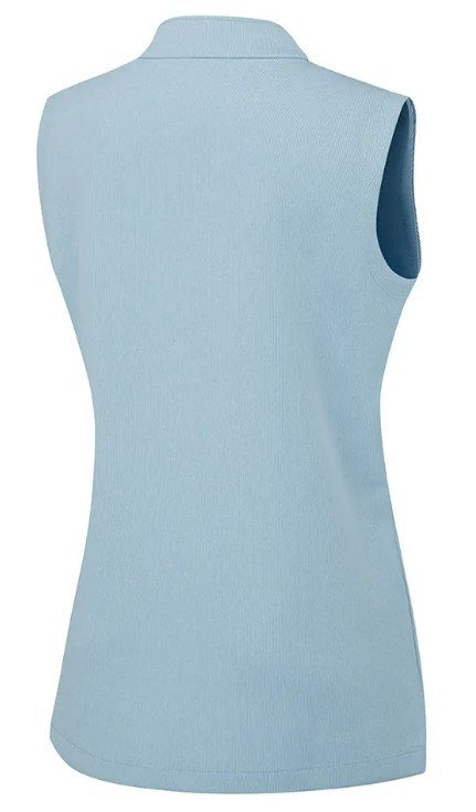 PING Lyla Half Zip gilet femme, bleu marl