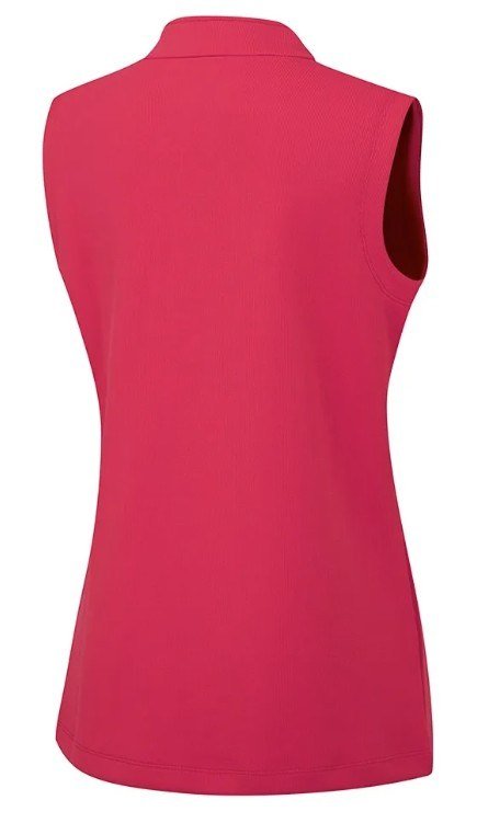 PING Lyla half zip gilet femme, rosebud