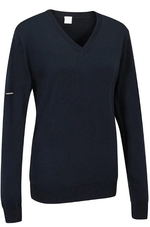 PING Tatton pull col V femme, marine