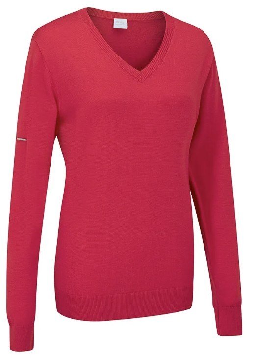PING Tatton pull col V femme, rosebud