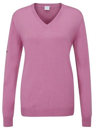 PING Tatton pull col V femme, rose