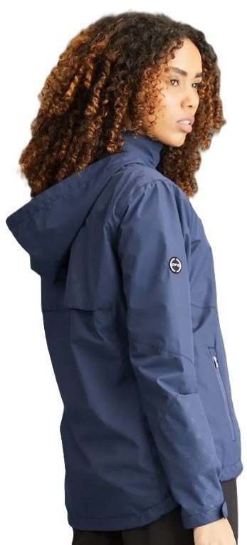 PING Milli Hooded veste imperméable à capuche femme, bleu oxford